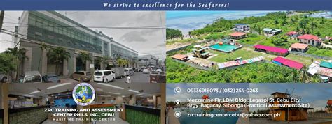 zrc training center phils. inc. cebu city photos|ZRC Maritime Training Center opens in Cebu, accepts enrollees.